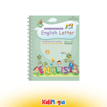 KidiMagia™ Libros Mágicos para Aprender a Escribir, Dibujar y Contar (3-8 años)