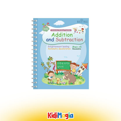 KidiMagia™ Libros Mágicos para Aprender a Escribir, Dibujar y Contar (3-8 años)